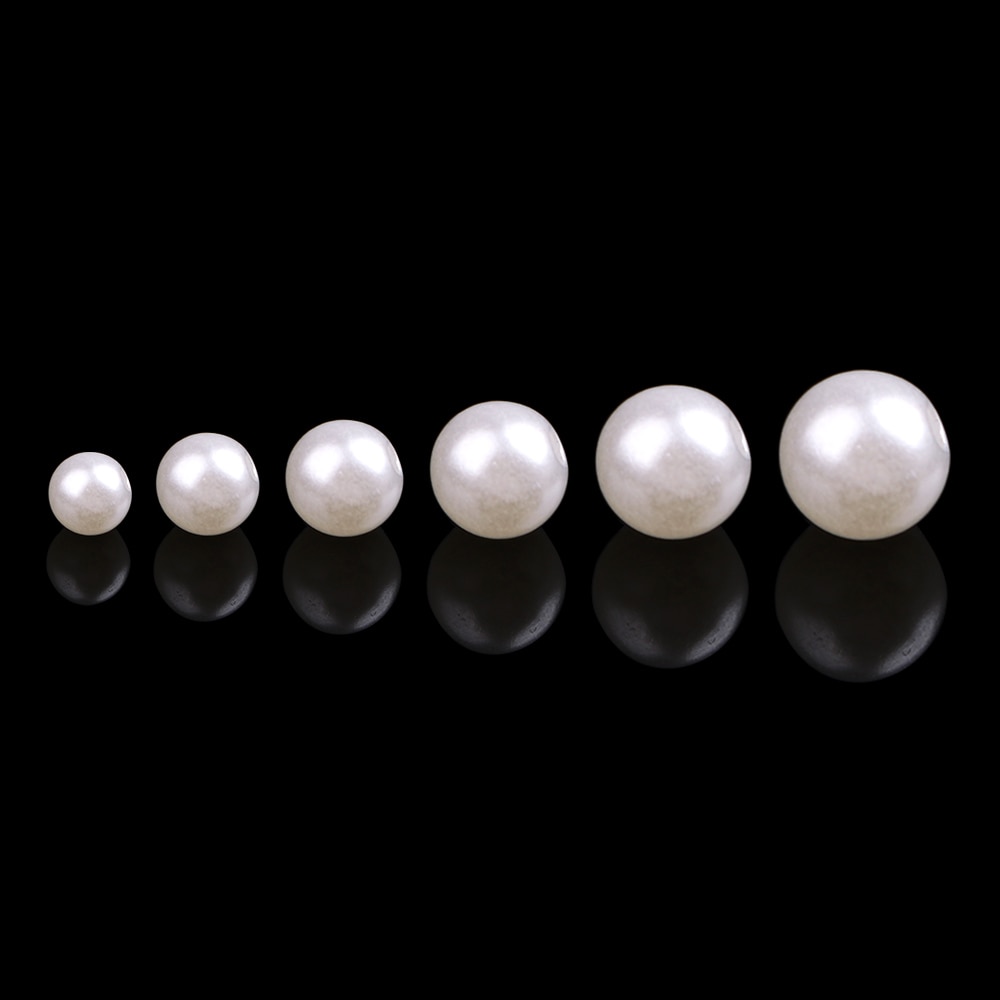 Ensemble de perles à Rivets | Perles Imitation rondes, clous à Rivets, bricolage décor de mariage, jeu de perles à Rivets, chaussures de vêtement, sac, accessoires pointes de perles 10/20 pièces