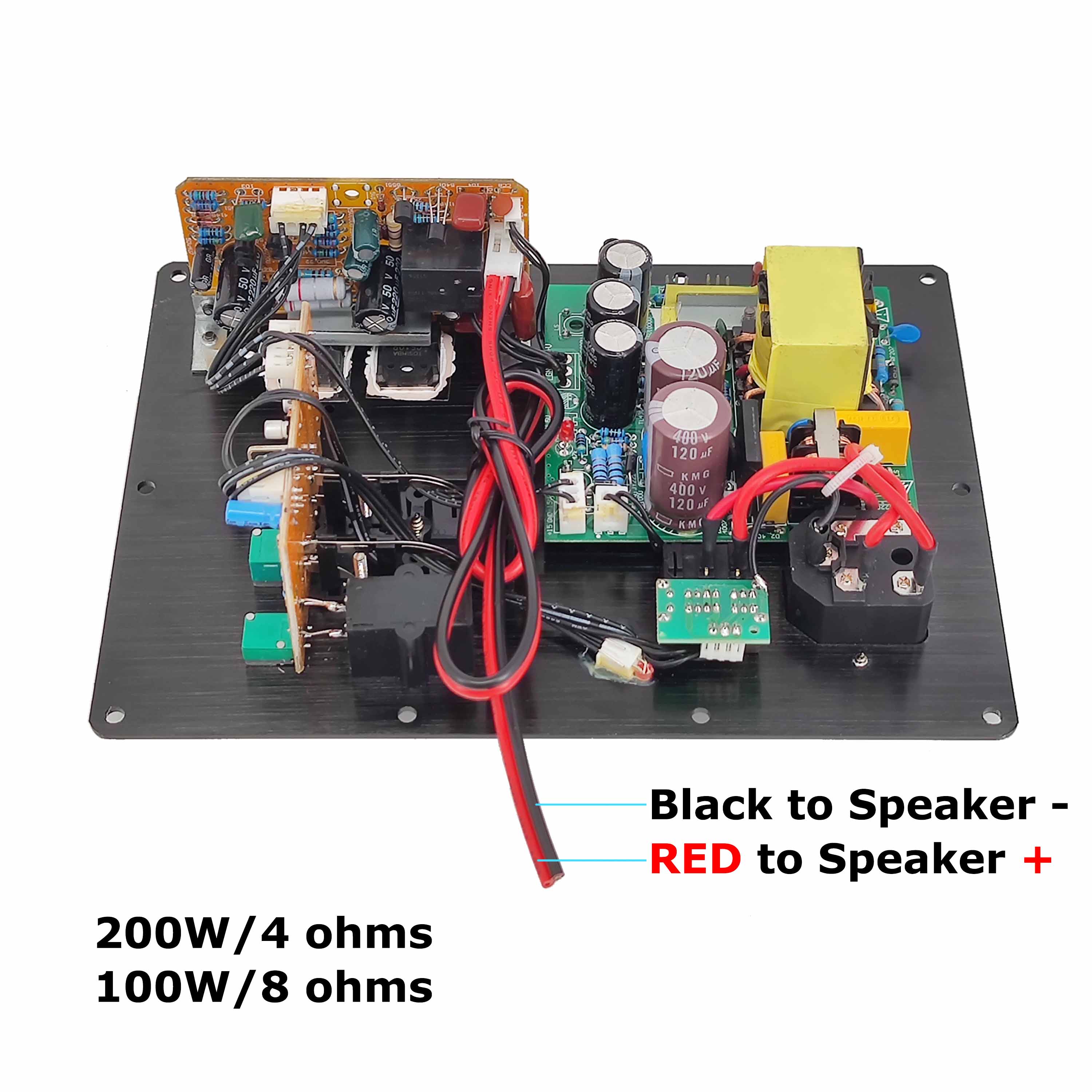 110-220V 200W 100W Heavy Subwoofer Digital Power Amplifier Board Active Power Amplifier Board Hifi Pure Bass 4ohm 8ohm Sub