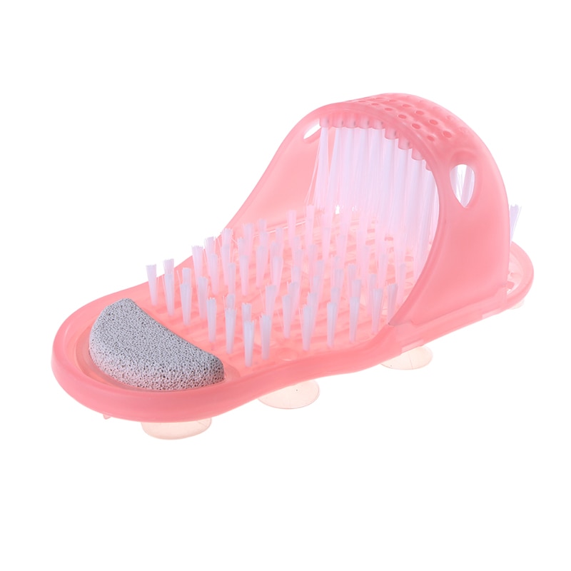 Fotvårdsverktyg dusch fötter fotrengöring skrubber tvättmaskin borste massage fötter tvättborste hud massager relax för fötter badrum