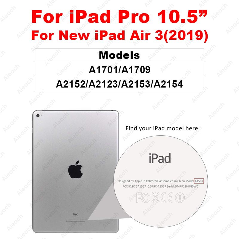 Protector de pantalla para IPad 3 2 1 Mini 5 4 templado de vidrio para Ipad Pro 11 10,5 9,7 6th 5th 10,2 7th generación película protectora: iPad Pro 10.5 Air 3