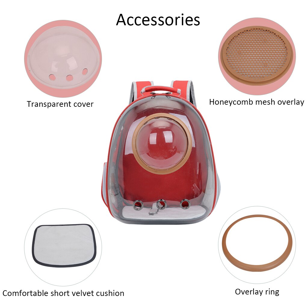 Pet Hond Kat Zak Reizen Kat Carrier Huisdier Dubbele Schouder Carrier Bag Ruimte Capsule Kat Rugzak Voor Tas Kleine Huisdier handtas Dragen