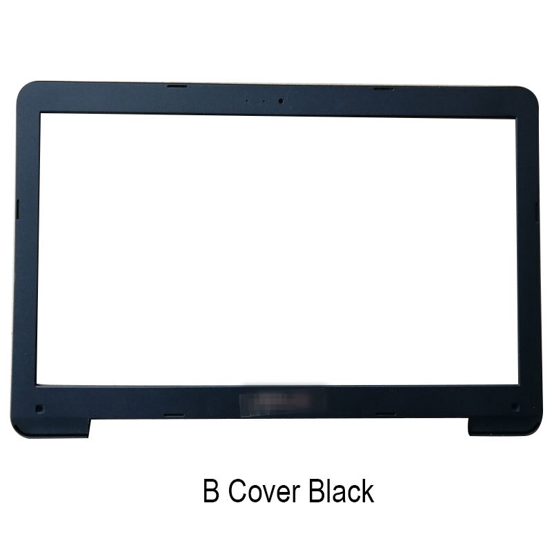 Dla ASUS A555 X555 Y583 W509 F554 F555 K555 X554 R556 Laptop LCD tylna pokrywa przednia bezel zawiasy pokrywa podpórce pod nadgarstki dolny futerał: B Cover Black
