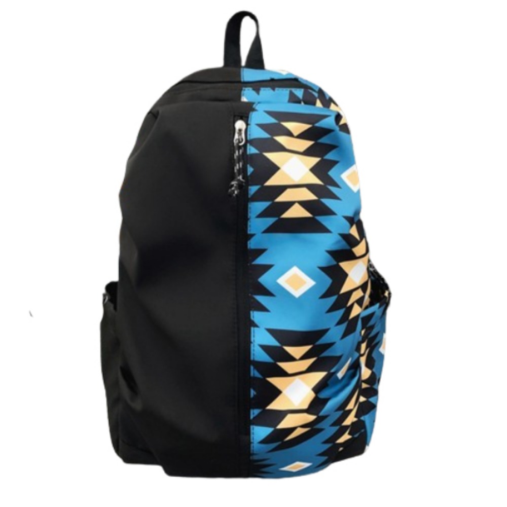 Oxford Fabric Outdoor Travel Bag Wear-resistant Multiple Pockets College Students Backpack Waterproof Breathable: Beige