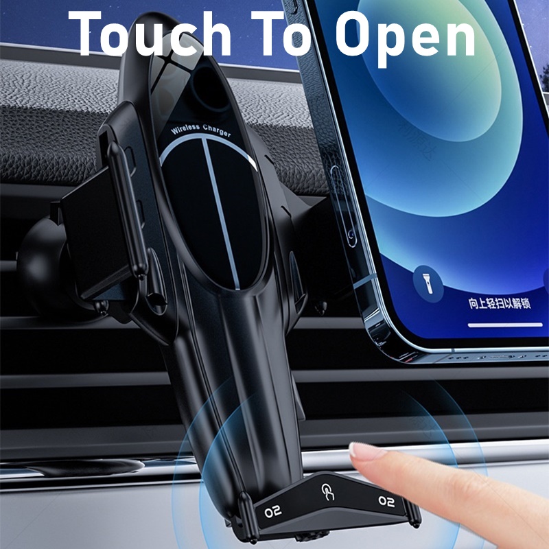 15w magnetische kabellose autoladegeräte für iphone xs  xr 11 12 13 pro max, schnellladegerät für autos, induktives ladegerät für xiaomi, huawei und samsung