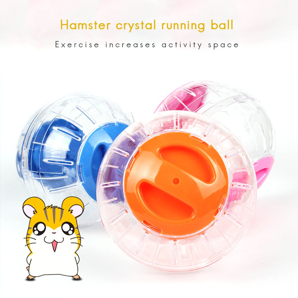 Mini bola transparente para hámster, jaula para ejercicio, productos para hámster
