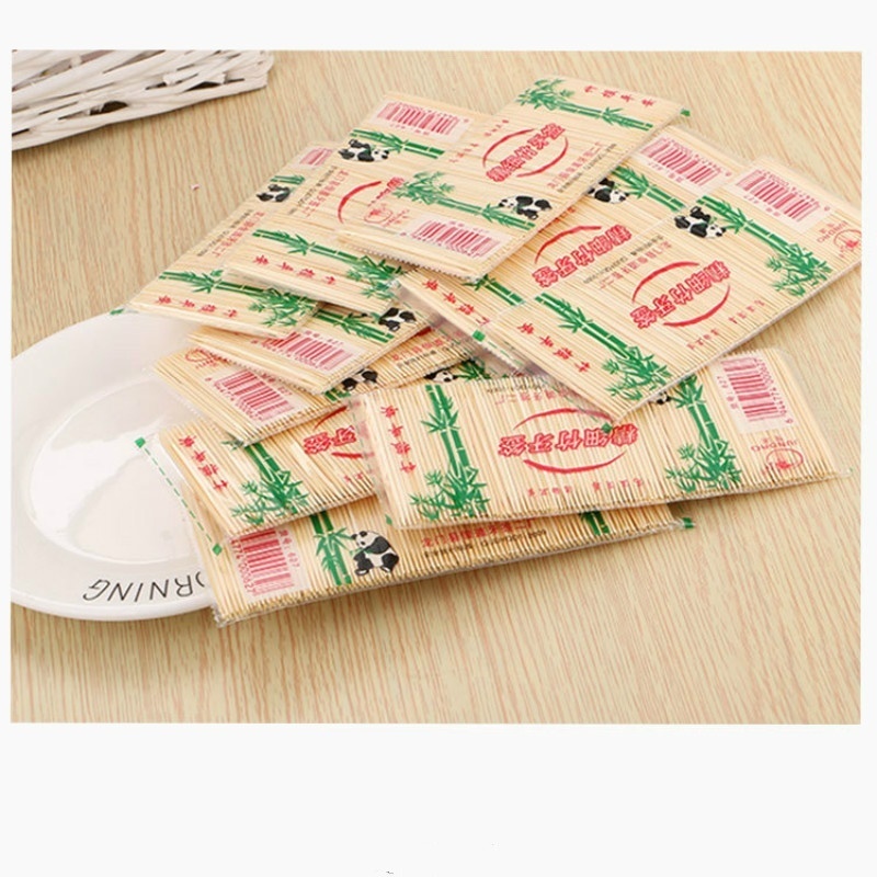 200 Stuks Bamboe Tandenstokers Orale Houten Tooth Pick Care Bamboe Producten Chinese Stijl Tandenstokers