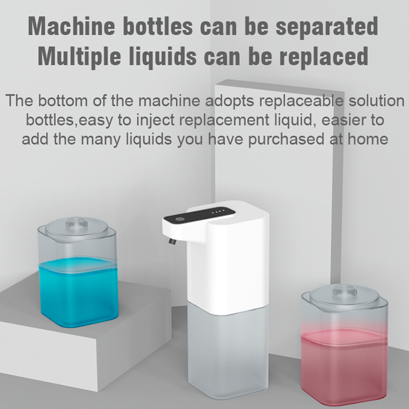 Automatische Inductieve Zeepdispenser Schuim Wassen USB Oplaadbare Slimme Handwas Zeepdispenser Alcohol Spray Dispenser