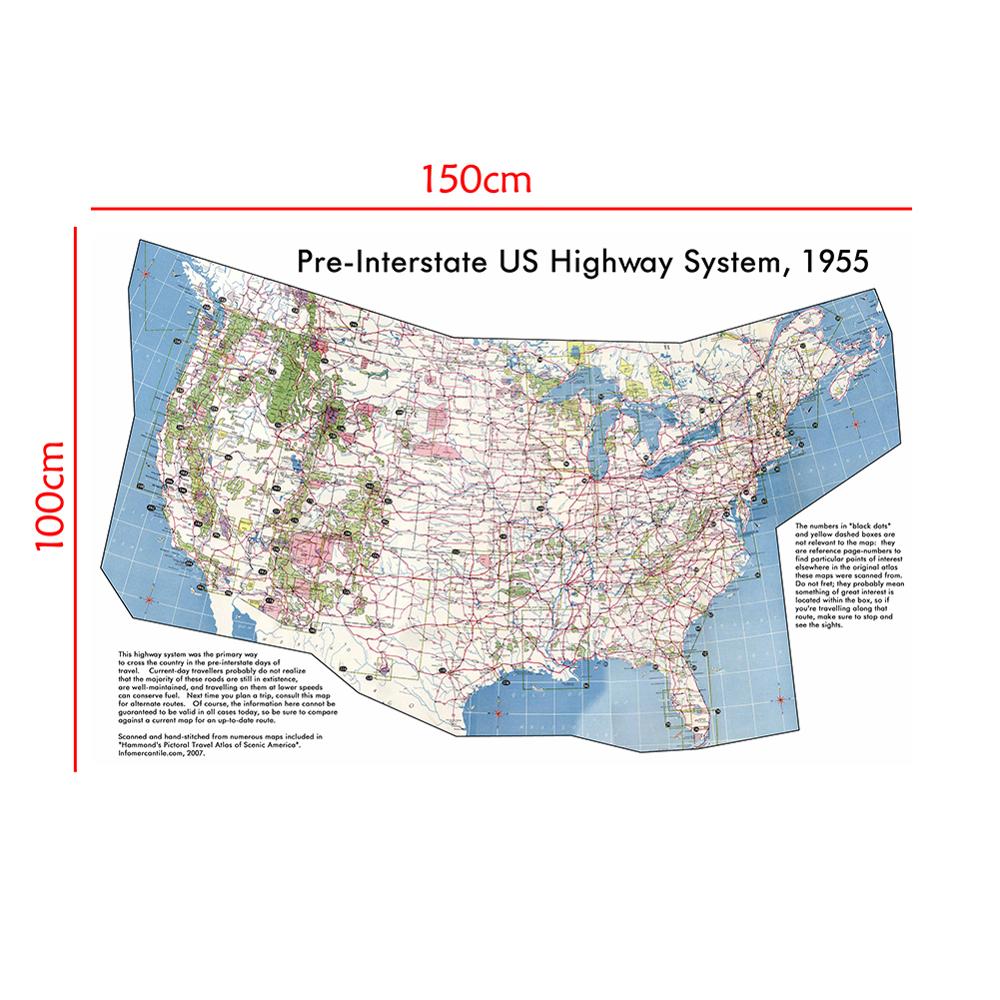 150x100cm Pre Interstate American - 143147060