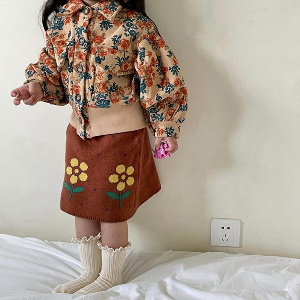 3 Paren/partij Kids Herfst Sokken Vintage Katoen Geribbelde Knie Hoge Lange Kant Sokken Voor Meisjes Kleding Lente Kinderen Been Warmer warm