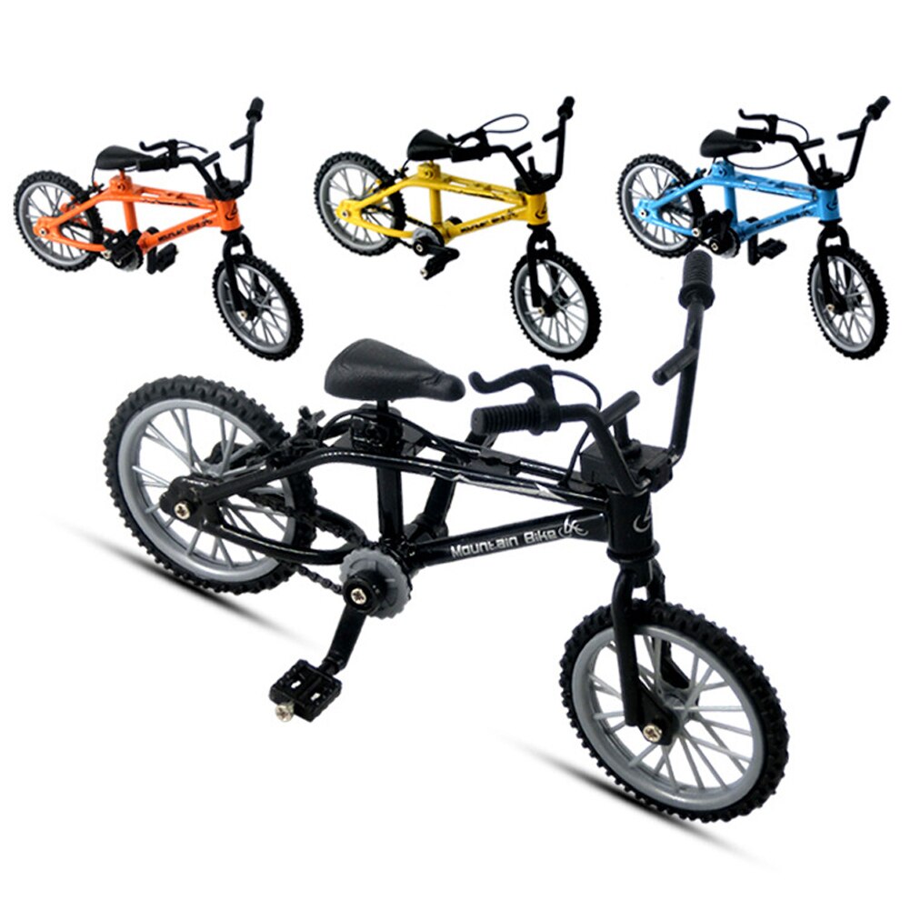 1 stk fingerlegering cykel model mini bmx cykel drenge legetøjsspil cykler mountainbikes model legetøj til børn