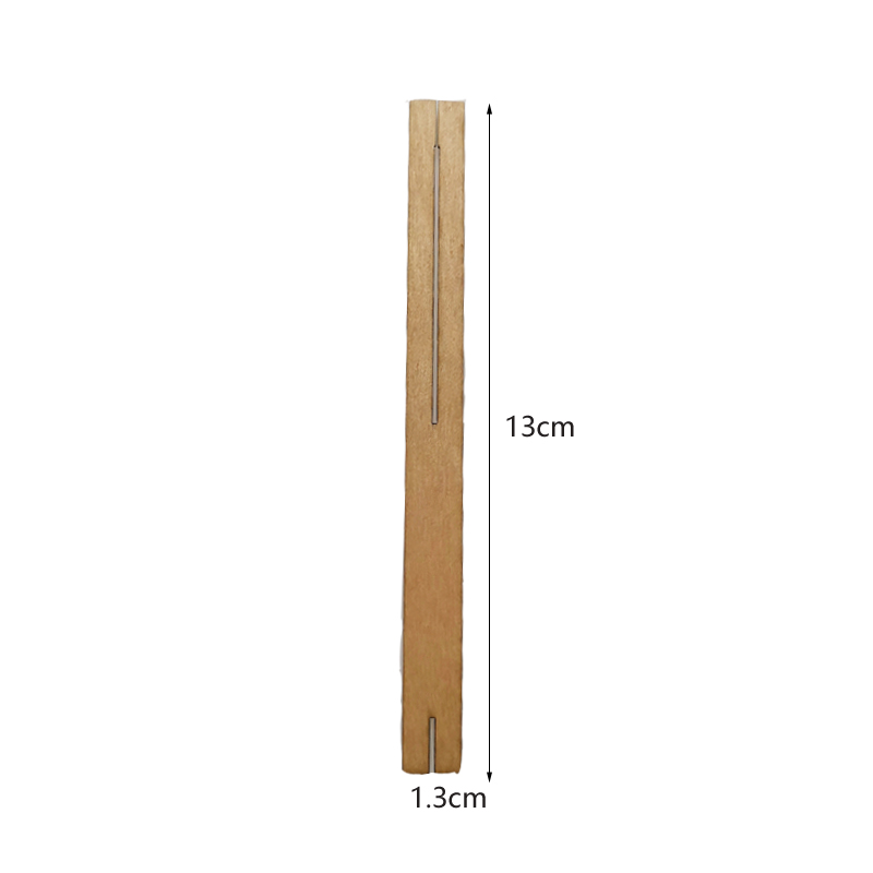 20 stk 5 tommers kryss tre lys stearinlys tre lys kjerne for diy stearinlys forsyning soya parffin voks: 13 x 130mm 10 stk
