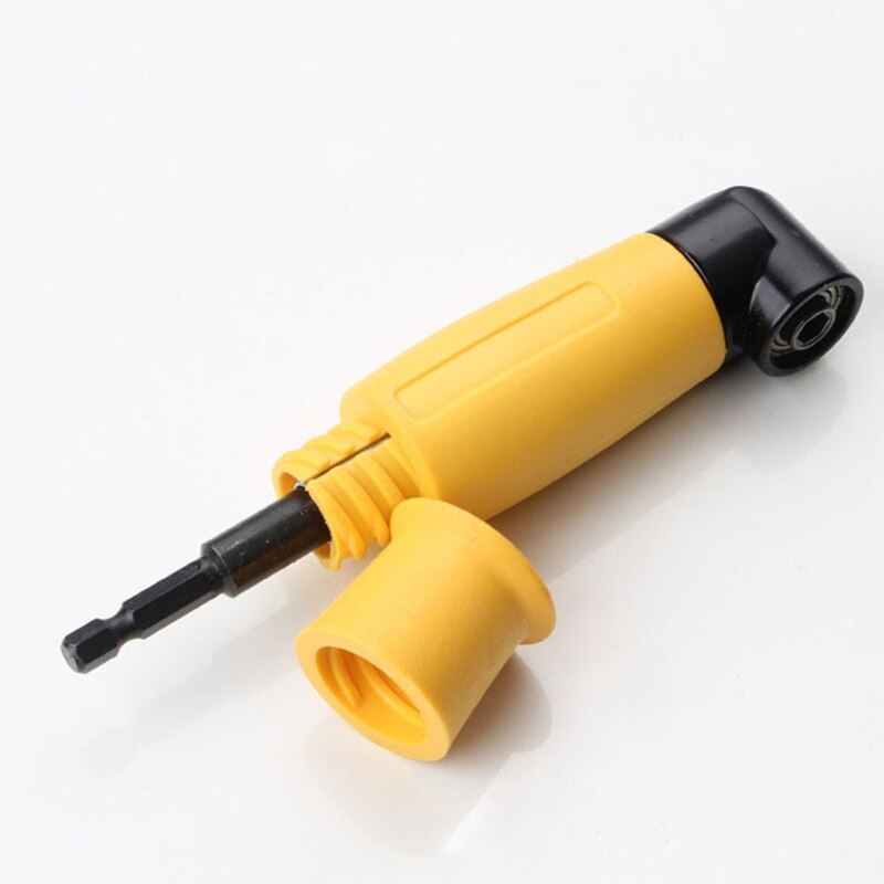 Electric Bit Turner Turning Drill Screwdriver Hand Drill 90 Degree Turning Extension Cordless Drill Attachment Adapter