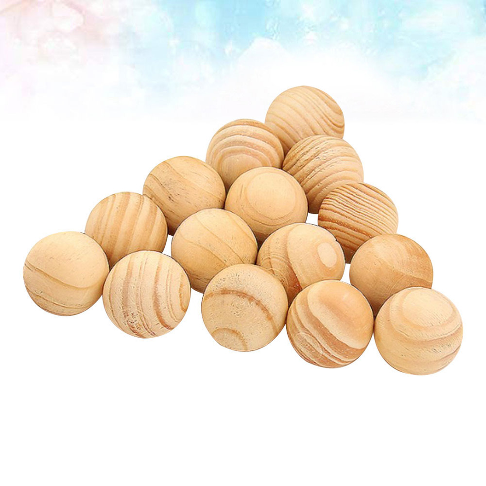 100 Uds Bola de alcanfor Natural práctica bola repelente de insectos para mantas de ropa