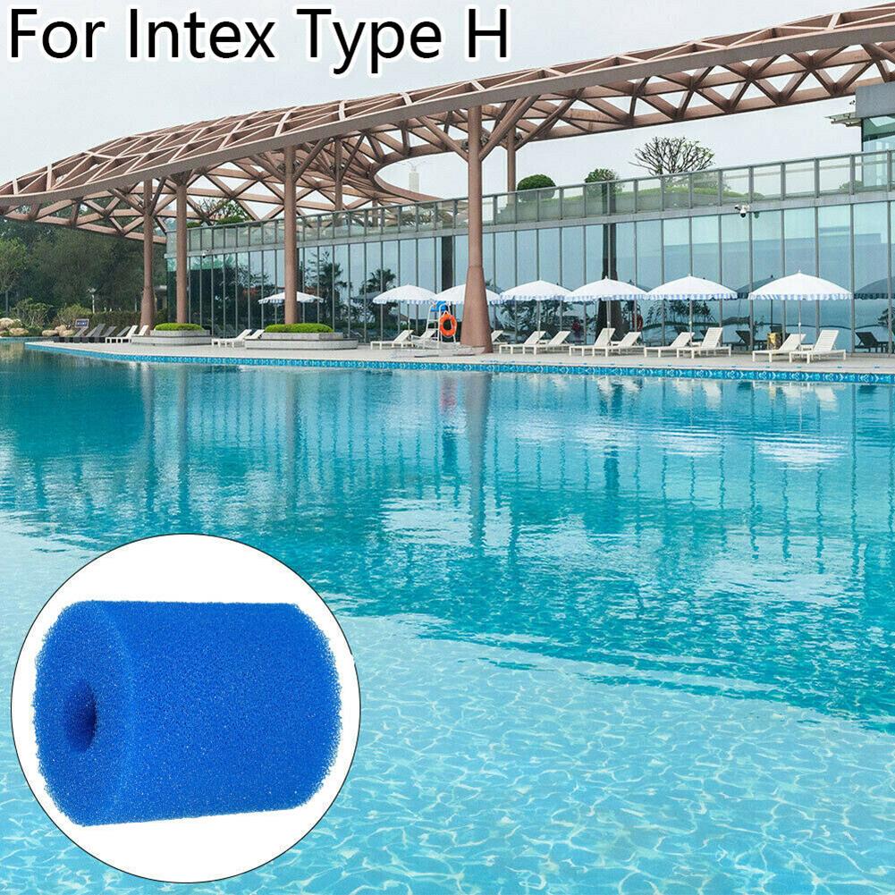 Genanvendelig vaskbar swimmingpool filter skum svamp patron til intex type h rengøring udskiftning