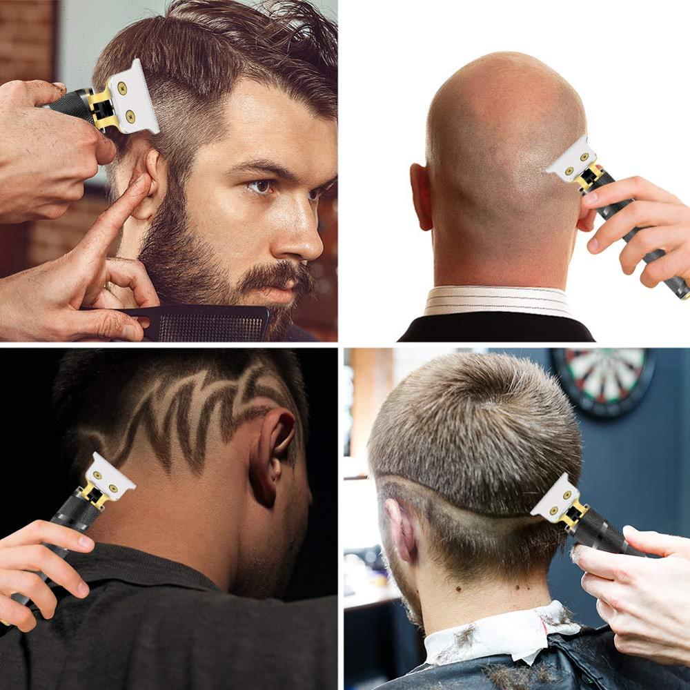 Usb elektrische haar Haarschneidemaschine für glatze flache kopf flugzeug kopf öl kopf Trimmer kurze haar mann elektrische haar Haarschneidemaschine haarschnitt werkzeug