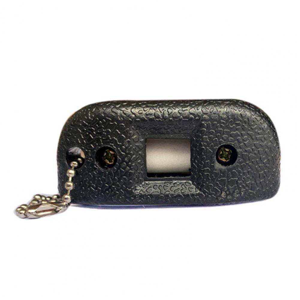 Afilador de mano para patines de hielo, dispositivo multiusos, anticorrosivo, Manual, afilador de bordes para ruedas rodantes: Black