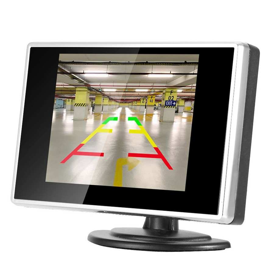 3.5 inch LCD Display Monitor Device for Car Bus Truck Boat Reverse Rear View Camera