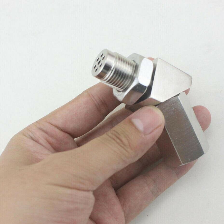 Durable Car CEL Fix Check Engine Light Eliminator Adapter - Oxygen O2 Sensor M18X1.5 45° Car O2 Sensor