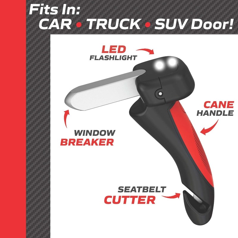 5 in 1 støttehåndtak for kjøretøy, biltilbehør bærbare dørhåndtak for eldre, multifunksjonshåndtak for bil