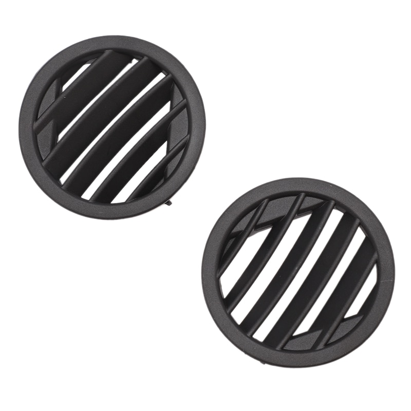 Car Left and Right Side Dash A/C Air Vent Grilles ABS Black for Mercedes-Benz X204 GLK Car Air Vent Grilles