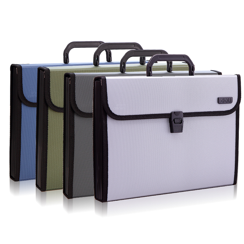 1 Pc/Lot Plastic A4 File Folder & File Case & Expanding Wallet for School Stationery & Office Supply