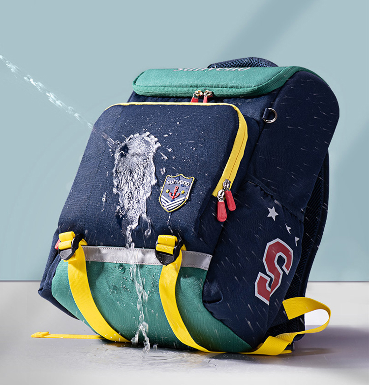 Sunveno Kids Backpack Children School Bag Teenager Waterproof School Backpack with Reflective Strip for Boys and Girls