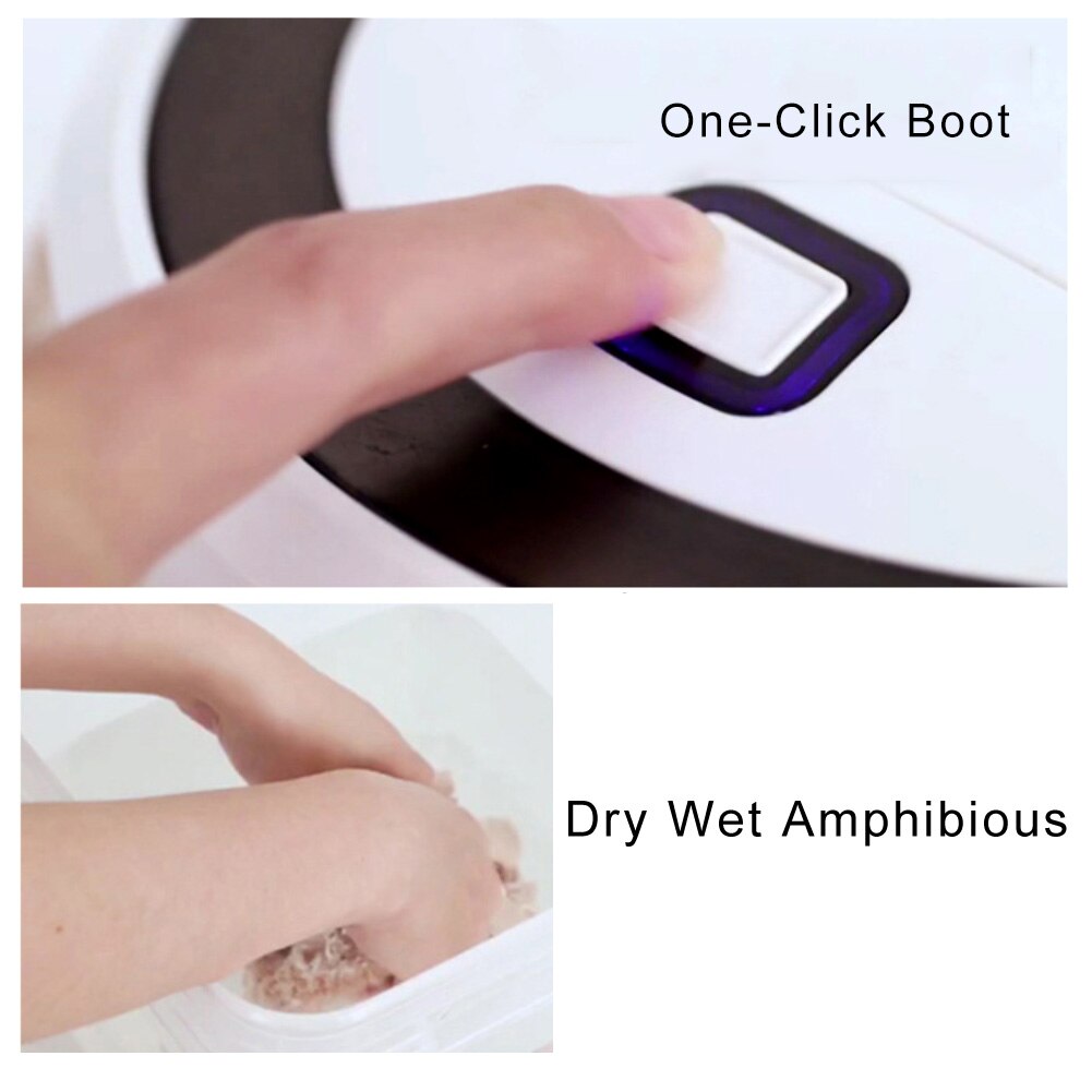 Household Automatic Floor Sweeper Vacuum Smart Sweeper Rechargeable Floor Cleaning Sweepers Mute Suction Vacuum Cleaner Sweeper