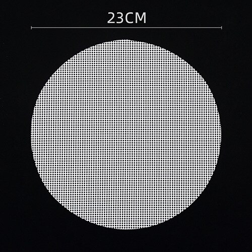 Non-stick damper mat dim sum verktøy mat silikon gjenbrukbar restaurant kjøkken under dampmatte kjøkken matlaging tilbehør: 23cm