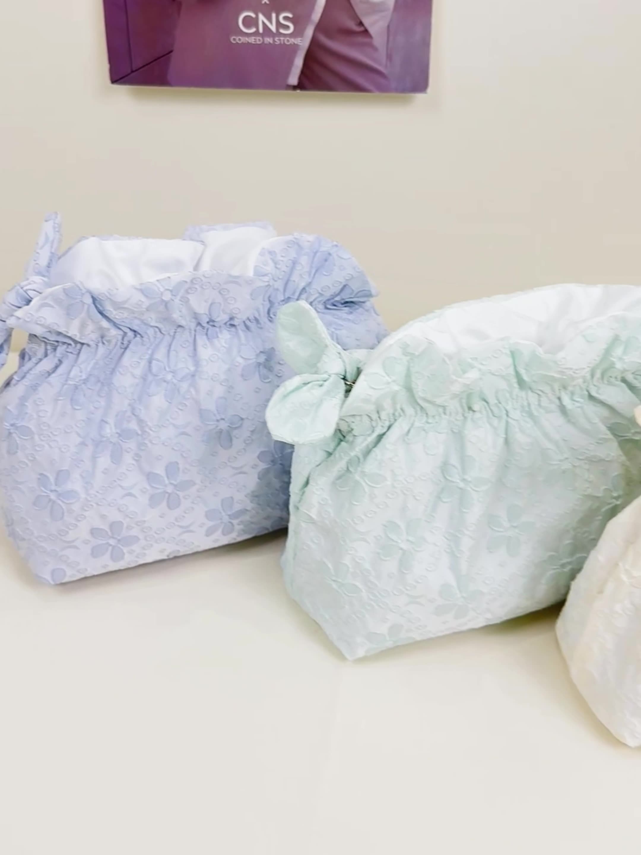 Bolsa de maquillaje de pequeña capacidad, bolsa organizadora de almacenamiento, bolsa de cosméticos de viaje compacta para artículos personales