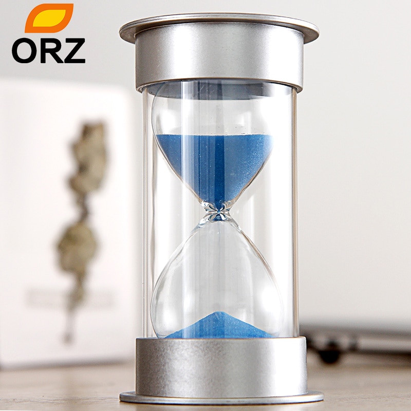 ORZ Hourglass Sand Timer 30 Minutes Timer Sea Magic Sand Hourglass Office Desk Table Hour Clock Decoration