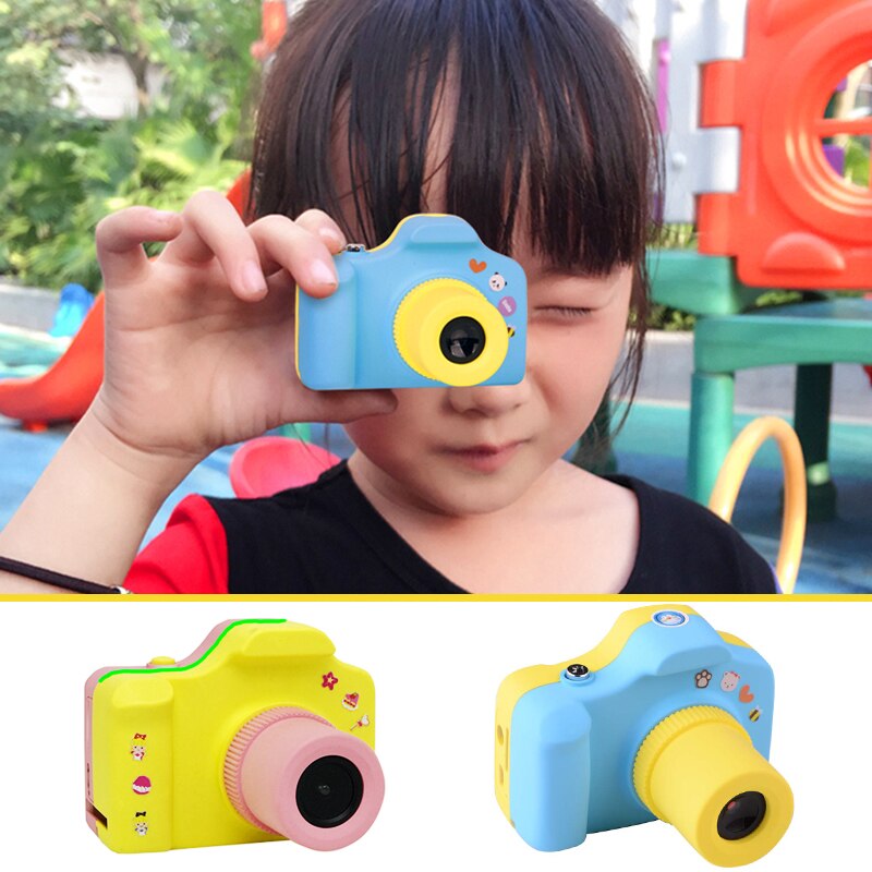 Toy Camera SLR Kids Support TF Card Hd Mini Multifunction Shoot Aesthetic Record Baby Digital Camera