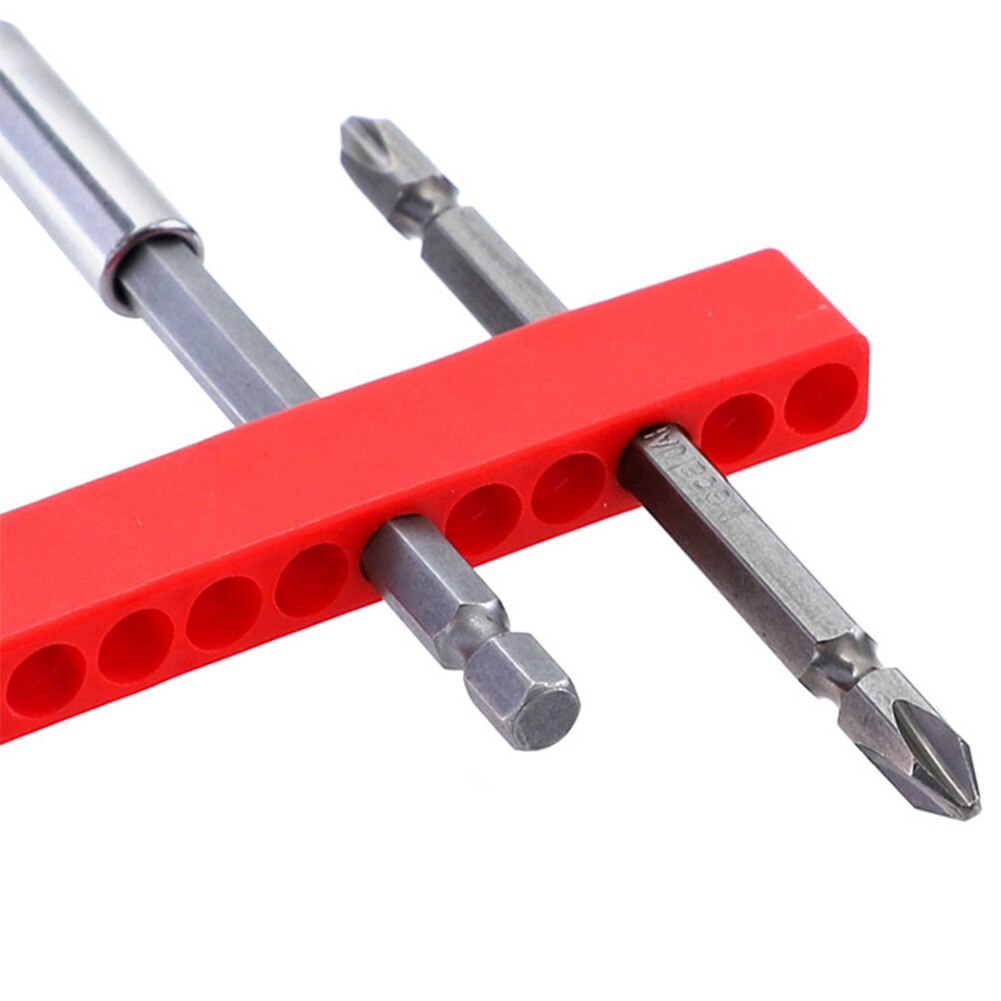 5pcs Organizer Hex Shank Multipurpose Screw Bits Home Tool Box Portable Durable Screwdriver Storage Deck Case Accessories