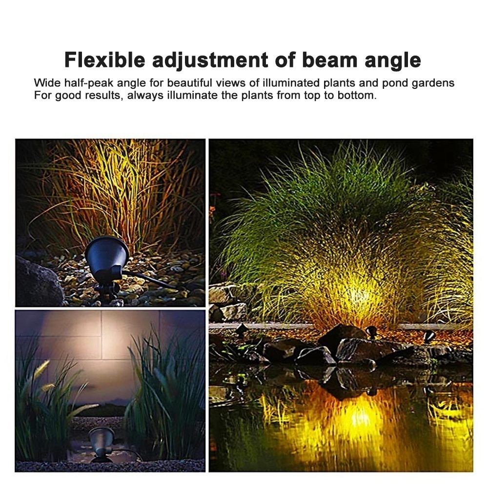 Onderwaterlamp  ac85-265v 10w led dompellamp met afstandsbediening 16 kleuren veranderende flitser voor zwembadaquarium po