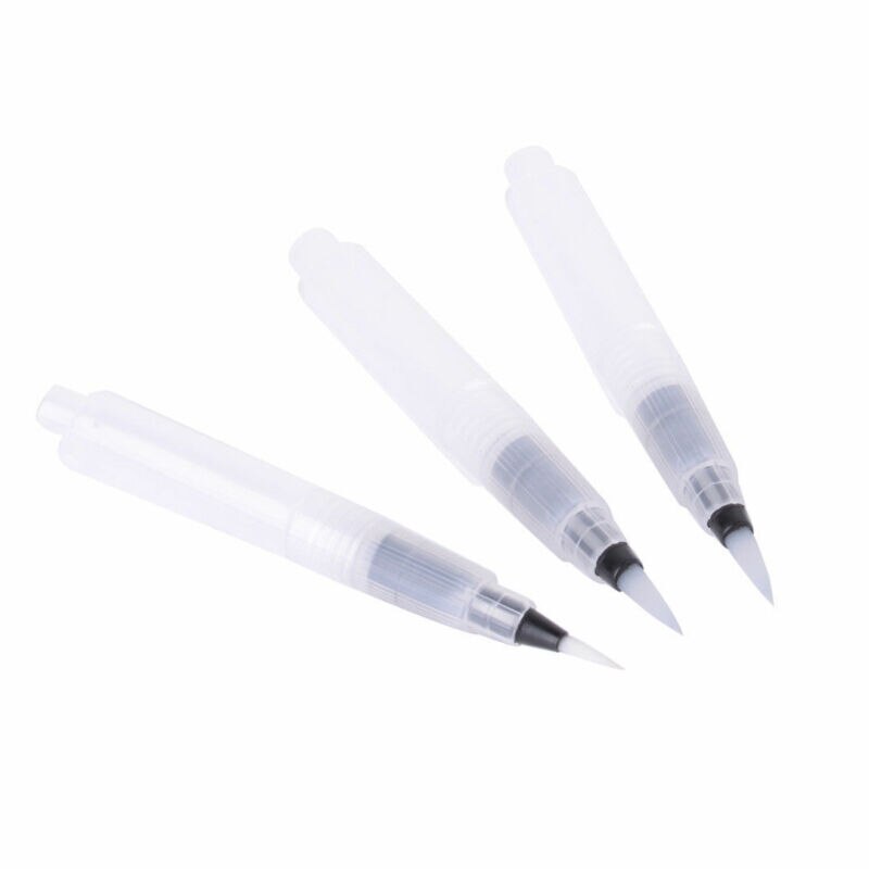 Bolígrafo de tinta para acuarela de pincel de agua, dibujo y caligrafía, rotulador de arte para pintar