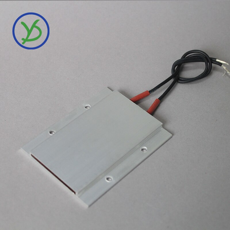 12V 70C AC/DC Thermostatic Heating element PTC heater incubator heater ceramic aluminum heater with shell 77*62mm