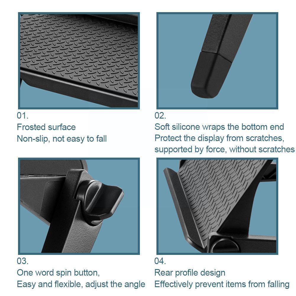 Adjustable Rack Tv Screen Top Storage Shelf Holder Monitor Organizer Computer Bracket Office Home Shelf Stand Display Deskt Y2j1