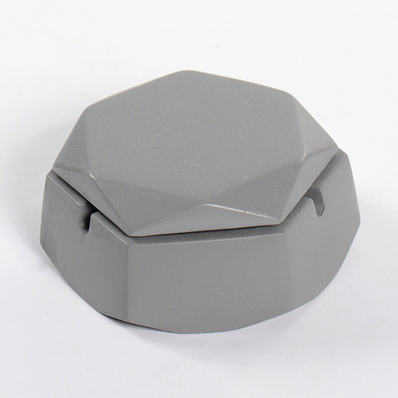 Nicole cementmal geometrische siliconen betonnen asbakmal organizer box gereedschap