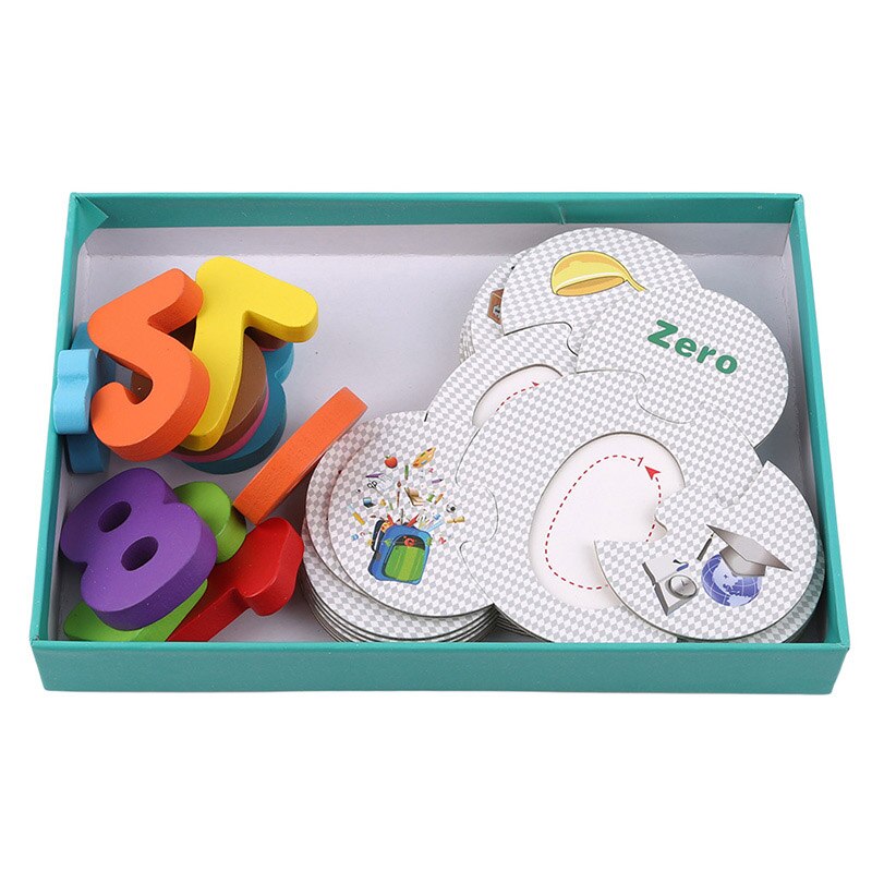 Kinderen Grote Matching Puzzel Games Vroeg Leren Card Nummers/Letters Puzzel Speelgoed Voor Kinderen Educatief Speelgoed