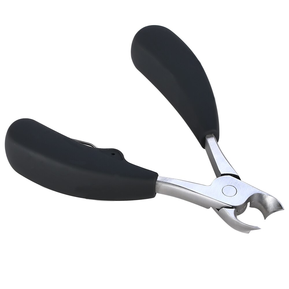 Stainless Steel Nail Scissors Manicure Cutter Rubber Hand Cuticle Nipper Nail Tools