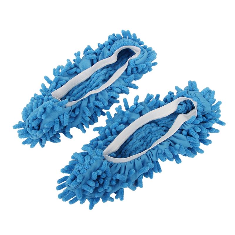 Multi-función Duster zapatillas mopa zapatos cubierta lavable reutilizable microfibra pie calcetines limpieza de suelo herramientas cubierta de zapato: 04