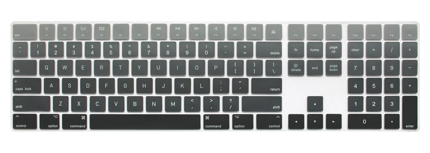 Voor Apple Magic Toetsenbord A1843 Met Numeriek Pad Us Engels Versie Keyboard Skin Cover Mult