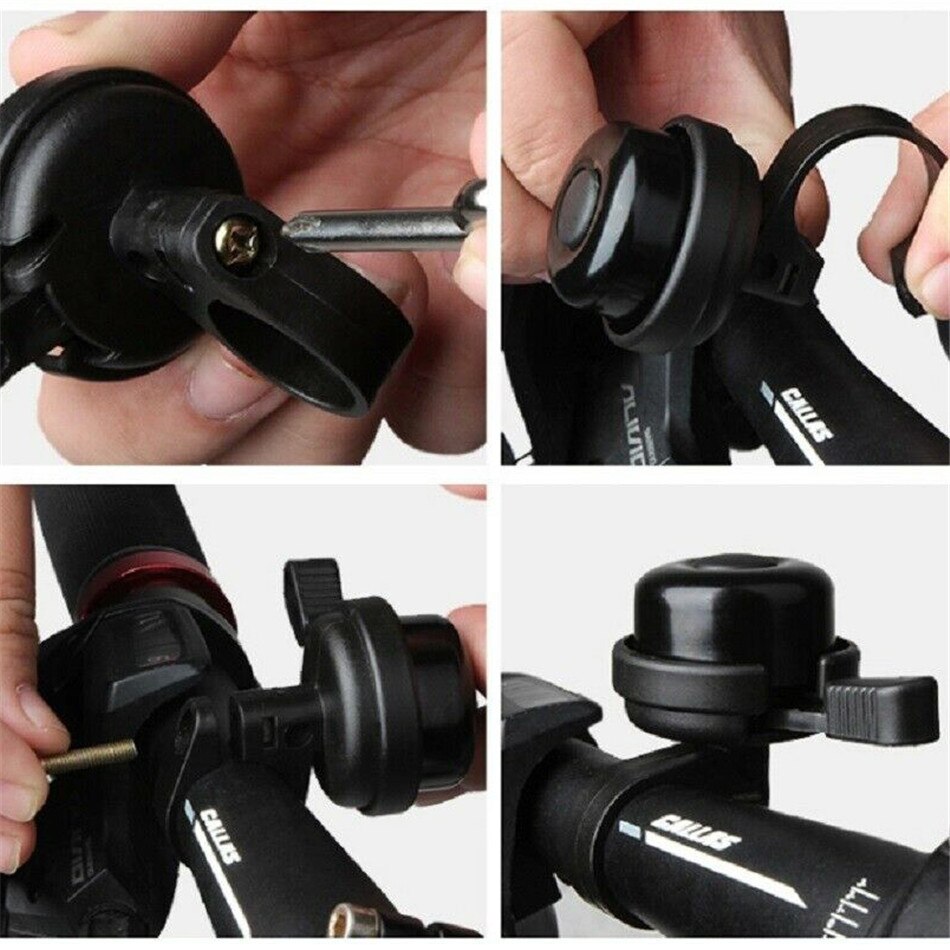 Timbre de bicicleta, timbre de bicicleta, alarma de manillar de bocina fuerte para bicicleta de exterior para hombre