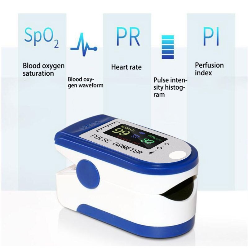 Pulse Oximeter Finger Portable Fingertip Pulsoximeter Spo2 Pulsoximeter OLED Display Digital Saturimetro Pulse Oximeter 19QB