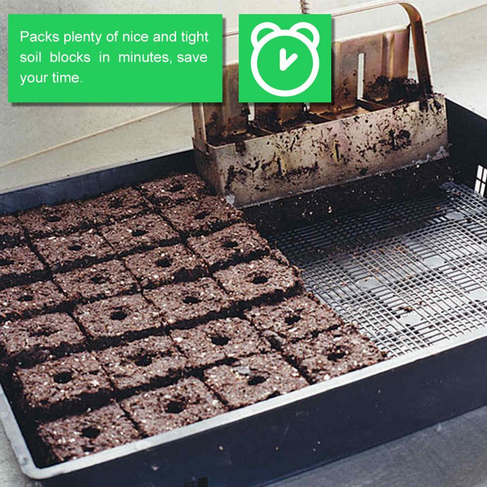 2 Inch Manual Square Soil Blocker Soil Block Maker With Handle For Garden Tool-minimize The Damage To The Fragile Root System