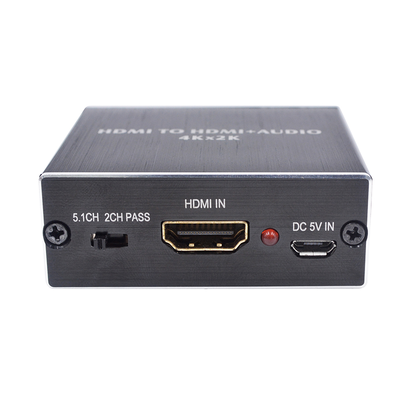 KEBIDU 4K x 2K HDMI audio extractor + Optical TOSLINK SPDIF + 3.5mm Stereo Audio Extractor Converter HDMI Audio Splitter
