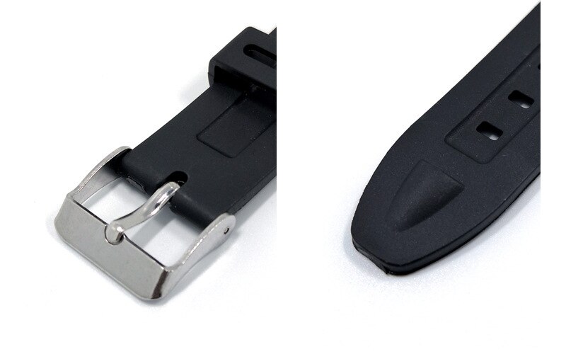 Silicone Strap for Casio W96H Watchband W-96H W-96H-1AV W-96H-9AV Sport Watch Accessories Waterproof PU Replacement Band