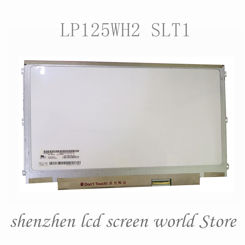 12.5'' Laptop lcd screen IPS Display for LENOVO S230U K27 K29 X220 X230 LP125WH2 SLT1 SLB3 LP125WH2-SLB1
