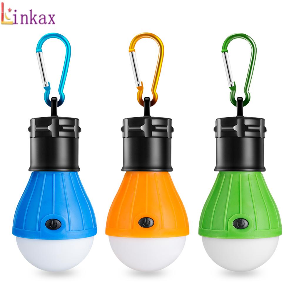 Mini 3 AAA Tragbare Laterne Zelt Licht Led-lampe Notfall Lampe Wasserdichte Hängen Karabiner Taschenlampe Für Camping
