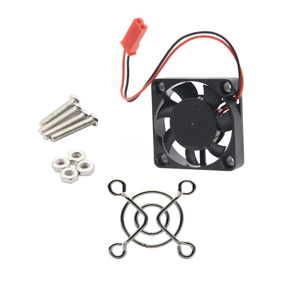 Oranje Pi 3 Case met Fan kit, acryl Case + Koelventilator + Aluminium HeatSinks 4-in-1 Set voor Oranje Pi 3