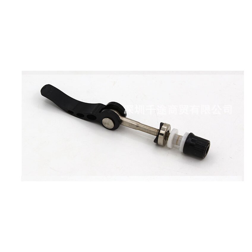 Bicycle Aluminium Alloy Quick Release Bike Seat Post Clamp Seat Post Skewer Bolt Seat Tube Extension Quick Release: BLACK